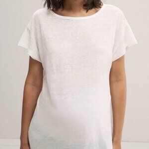 Hatch Maternity-The Everyday' Linen Tee Size 1-Small